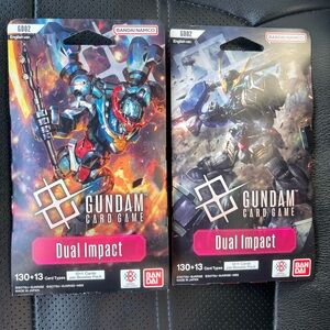 Gundam Dual Impact Card Game Booster Packs